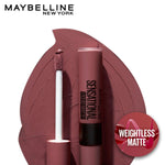 Maybelline Sensational Liquid Lipstick With Matte Finish 7ml, Intense and Highly Pigmented #color_07 Get Undressed