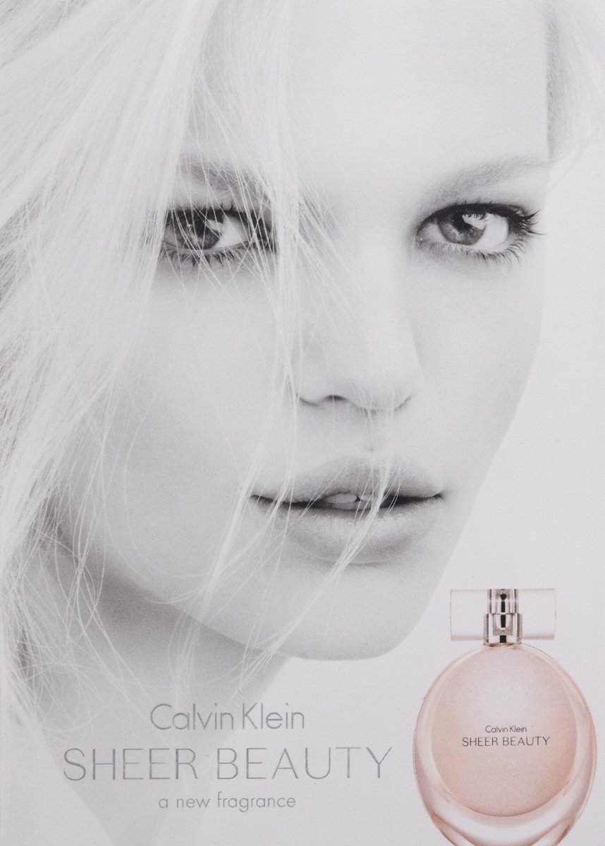 Calvin Klein Sheer Beauty Women Perfume 3.4oz 100ml EAU DE TOILETTE SPRAY