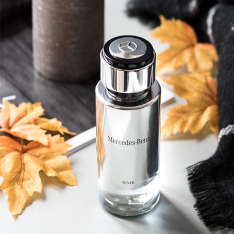 Mercedes Benz Silver Men Perfume 4.0oz 120ml EAU DE TOILETTE SPRAY