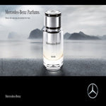 Mercedes Benz Silver Men Perfume 4.0oz 120ml EAU DE TOILETTE SPRAY