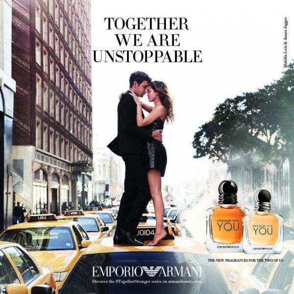 Emporio Armani Stronger With You Intensely Men Perfume 3.4oz 100ml EAU DE PARFUM SPRAY