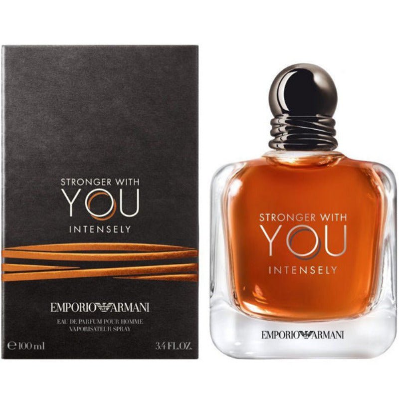 Emporio Armani Stronger With You Intensely Men Perfume 3.4oz 100ml EAU DE PARFUM SPRAY