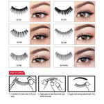 J. Cat Tapered Eyelashes + Eyelash Glue False Eyelashes