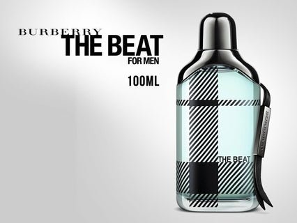 Burberry The Beat Men Perfume 3.4oz 100ml EAU DE TOILETTE SPRAY