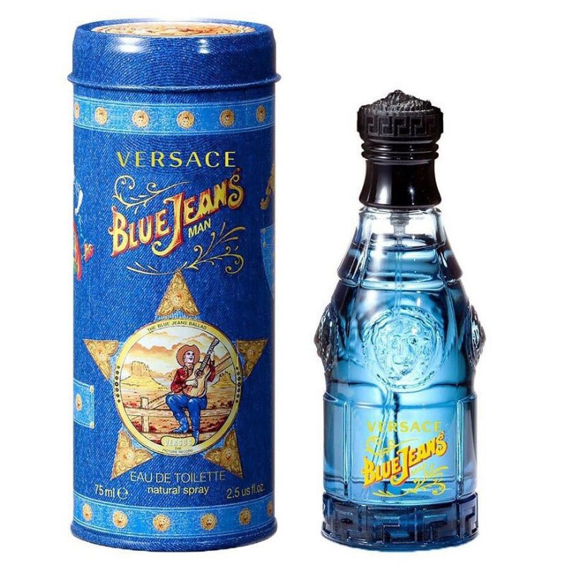 Versace Versus Blue Jeans Man Men Perfume 2.5oz 75ml EAU DE TOILETTE SPRAY
