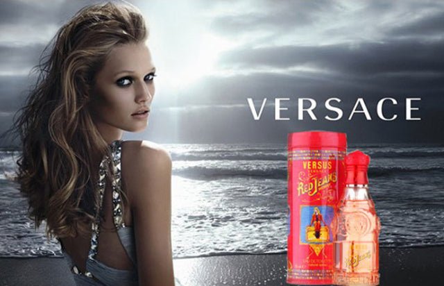 Versace Versus Red Jeans Woman Women Perfume 2.5oz 75ml EAU DE TOILETTE SPRAY