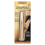 L'Oreal Paris Voluminous Million Lashes Mascara Black 0.32oz 9ml, Collagen-Infused Formula