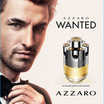 Azzaro Wanted Men Perfume 3.4oz 100ml EAU DE TOILETTE SPRAY