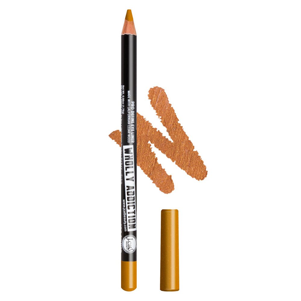J. Cat Wholly Addiction Pro Define Eyeliner Blendable, Smooth, Long-Lasting #color_WE119 Glitter Gold