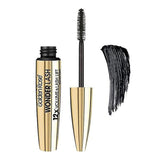 Golden Rose Wonder Lash Mascara 12x Volume & Lash Lift 0.41oz 12ml Black Thickening Mascara, Double Volume