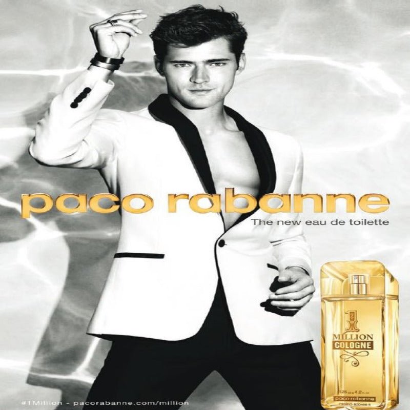 Paco Rabanne 1 Million Cologne Men Perfume 3.4oz 125ml EAU DE TOILETTE SPRAY  