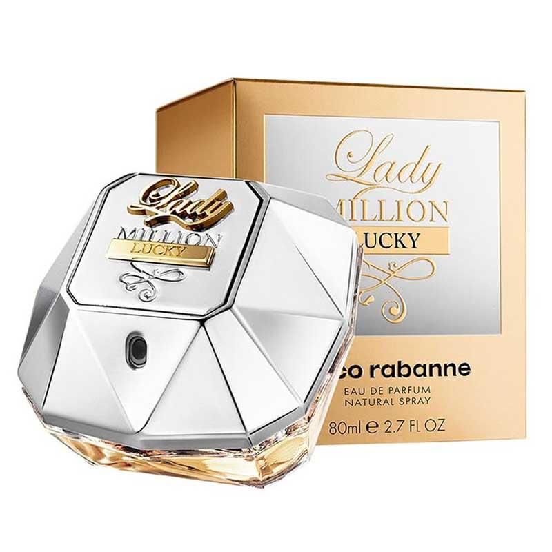 Paco Rabanne 1 Million Lucky Women Perfume 2.7oz 80ml EAU DE PARFUM SPRAY  