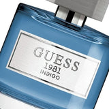 Guess 1981 Indigo Men Perfume 3.4oz 100ml EAU DE TOILETTE SPRAY  
