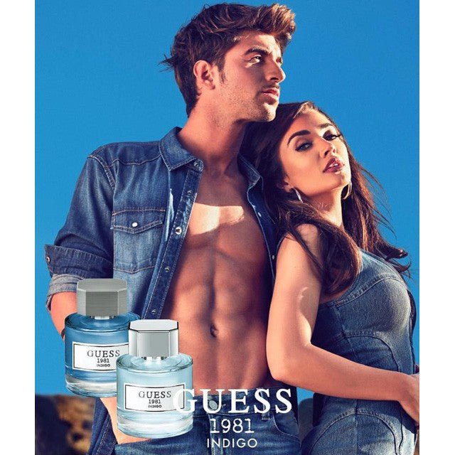 Guess 1981 Indigo Men Perfume 3.4oz 100ml EAU DE TOILETTE SPRAY  