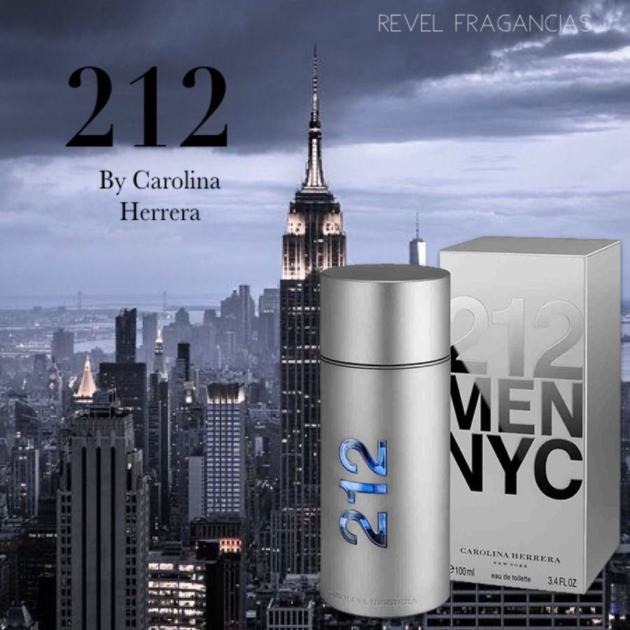 Carolina Herrera 212 Men NYC Men Perfume 6.0oz 200ml 3.4oz 100ml EAU DE TOILETTE SPRAY  