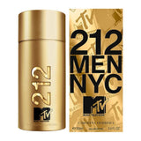 Carolina Herrera 212 Men NYC MTV Limted Edition EDT Men Perfume 3.4oz 100ml EAU DE TOILETTE SPRAY