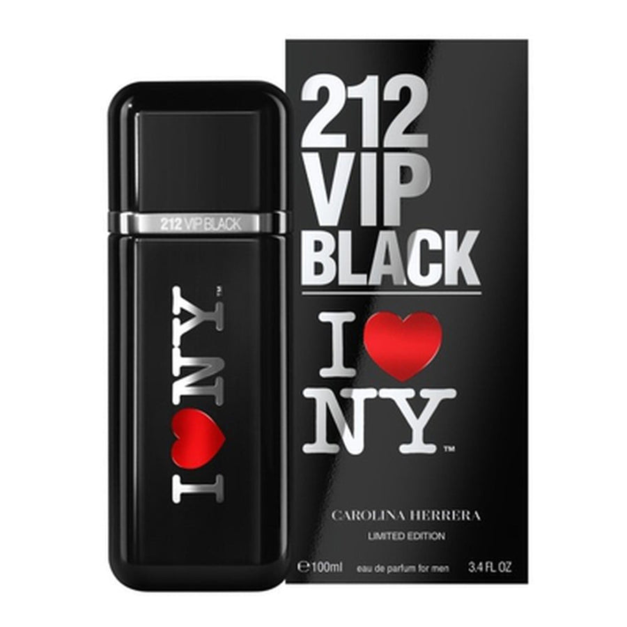 Carolina Herrera 212 VIP Black I Love NY Men Perfume 3.4oz 100ml EAU DE PARFUM SPRAY  