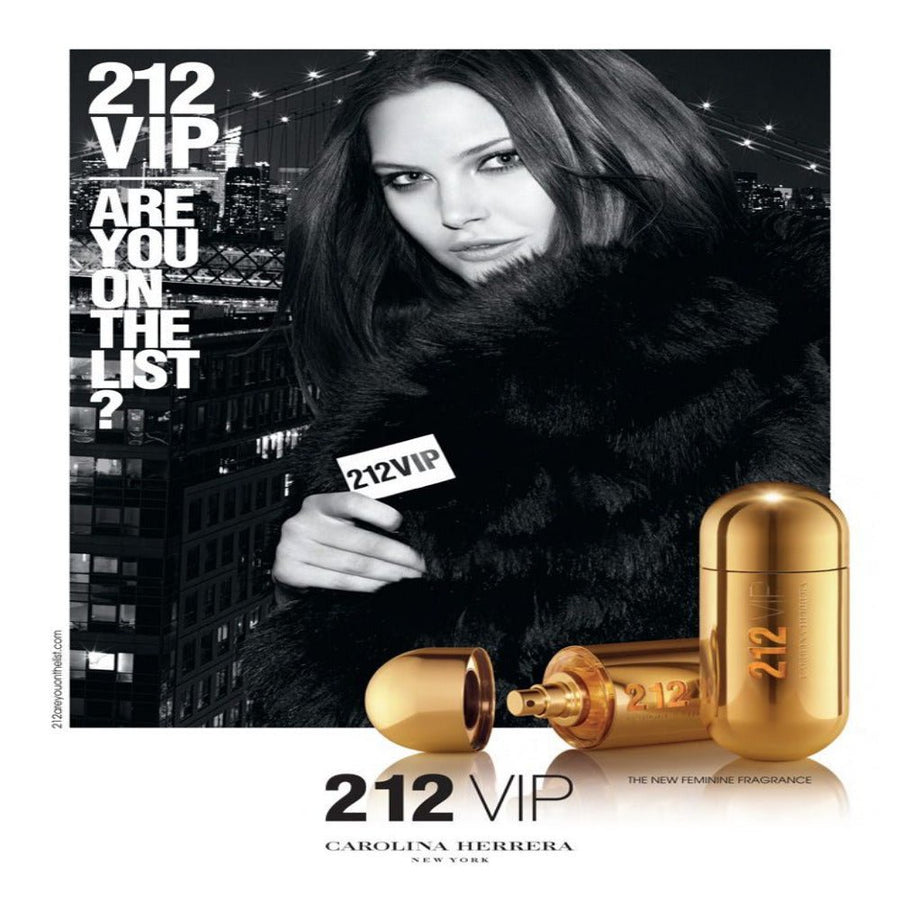 Carolina Herrera 212 VIP Women Perfume 2.7oz 80ml EAU DE PARFUM SPRAY  