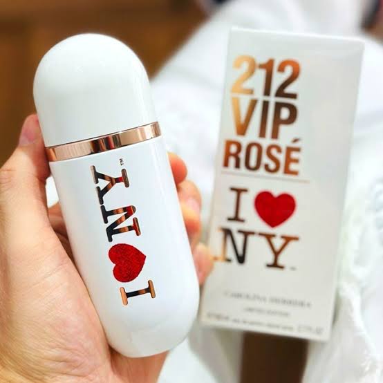 Carolina Herrera 212 VIP Rose I Love NY Women Perfume 3.4oz 100ml EAU DE PARFUM SPRAY  