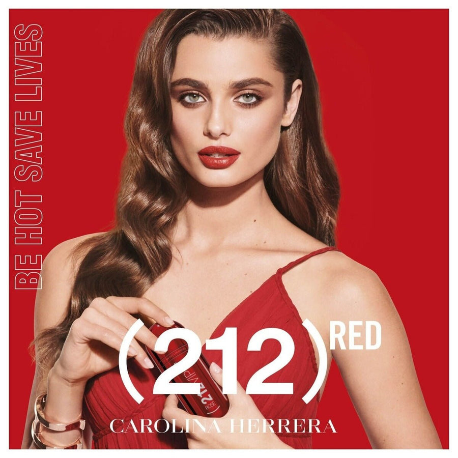 Carolina Herrera 212 VIP Rose Red Limited Edition Women Perfume 3.4oz 100ml EAU DE PARFUM SPRAY  