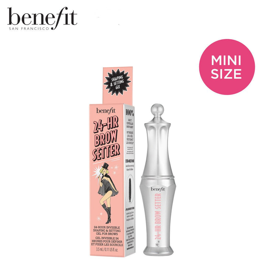 Benefit 24 - HR Brow Setter Brow Gel 0.12oz 3.5ml Shapes and Tames #color_Clear