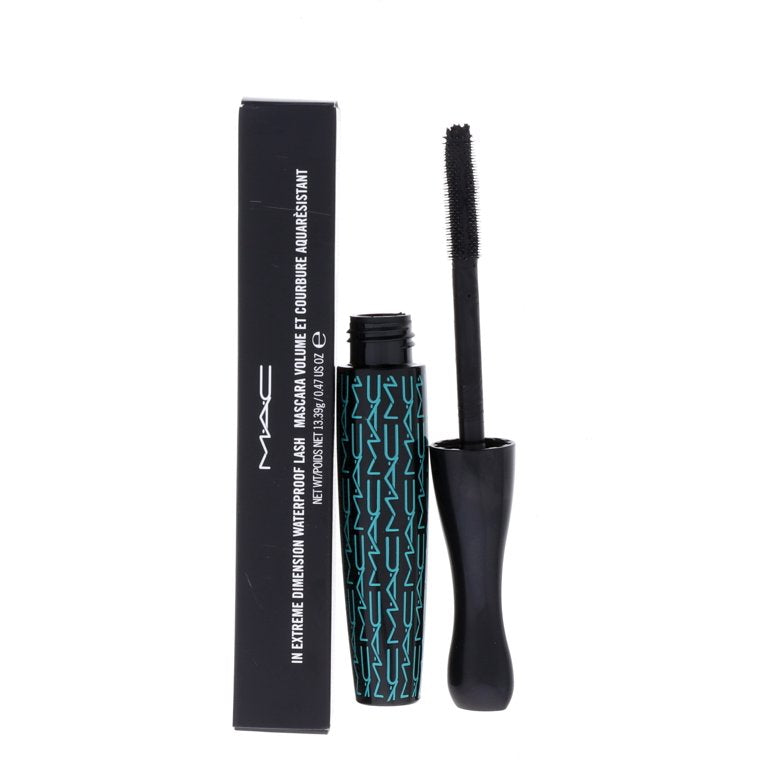 MAC In Extreme Dimension Waterproof Lash Mascara Dimensional Black 13.39g, Volume, Extending Length, Curl 