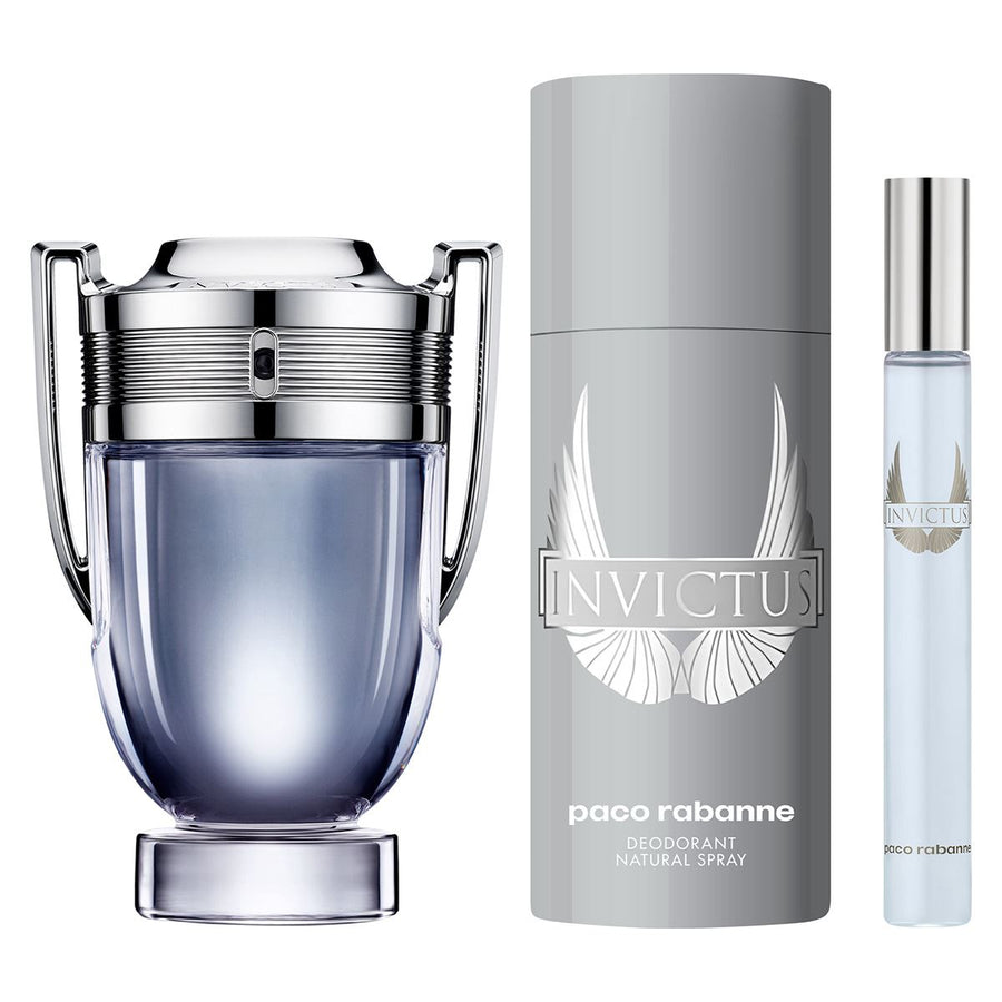 Invictus EDT (M) 3Pc Gift Set