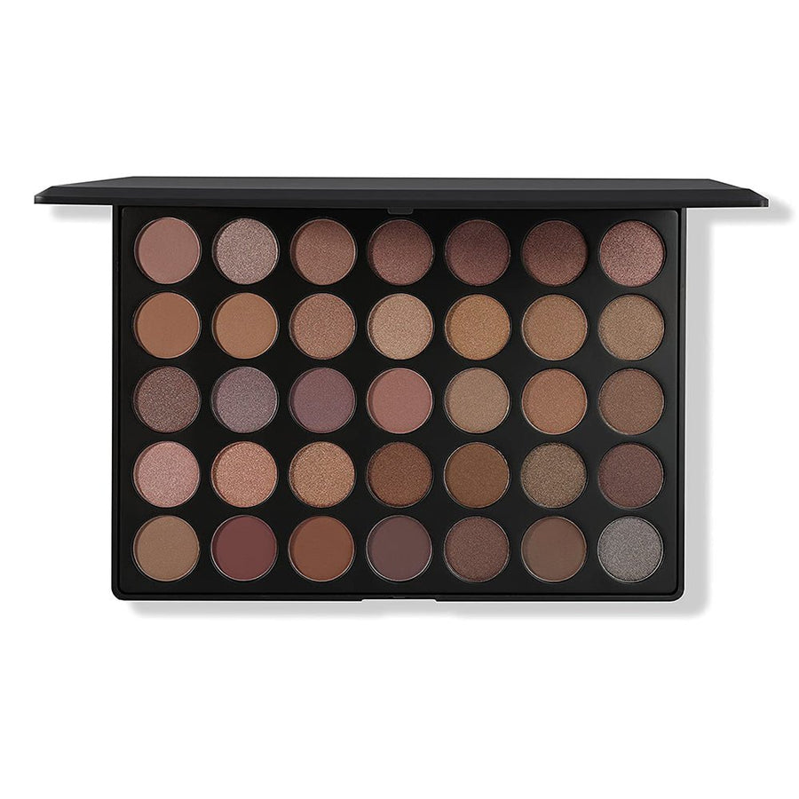 Morphe 35 Color Nature Glow Eyeshadow Palette, Matte and Shimmer Eyeshadow #Color_Palette 35T Taupe