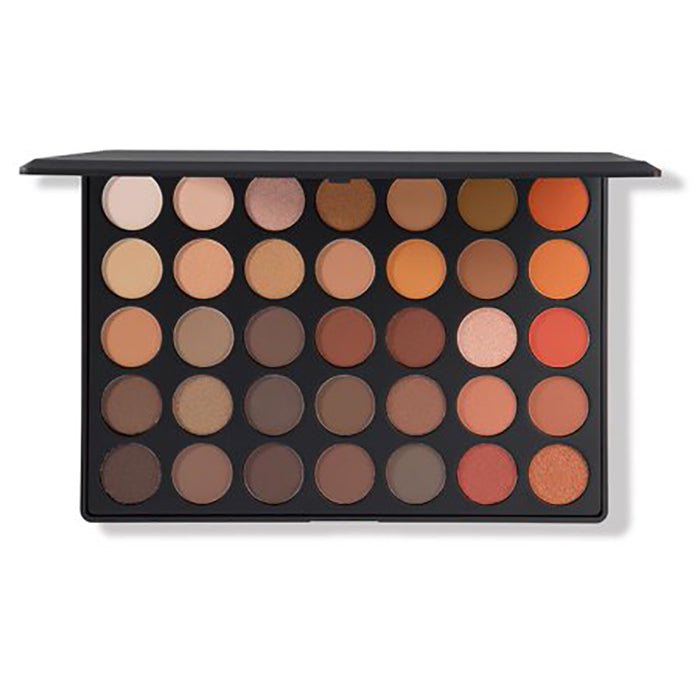 Morphe 35 Color Nature Glow Eyeshadow Palette, Matte and Shimmer Eyeshadow #Color_Palette 35O