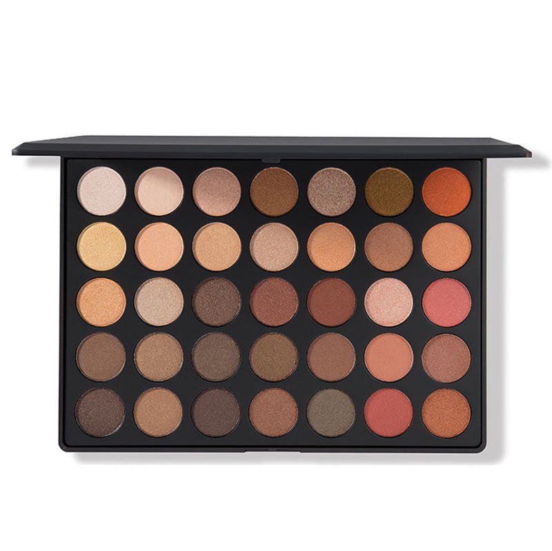 Morphe 35 Color Nature Glow Eyeshadow Palette, Matte and Shimmer Eyeshadow #Color_Palette 35OS