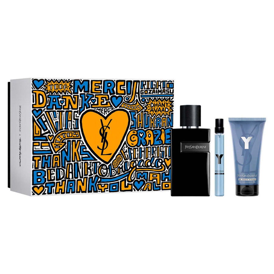 Yves Saint Laurent Y Le Parfum EDP (M) 100ml Set 3 Pic| Ramfa Beauty