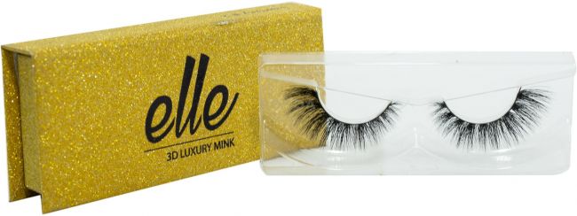 Elle Beauty 3D Mink Luxury #3 False Eyelashes