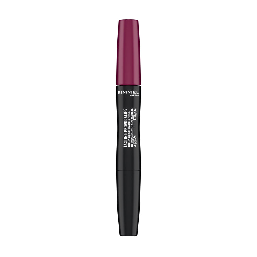 Rimmel Lasting Provocalips 16HR Lip Colour 2 Step 2.3ml | Ramfa Beauty #color_440 Maroon swoon