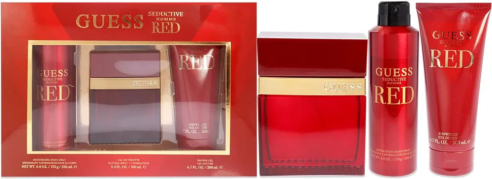 Seductive Red EDT (L) 3Pcs Gift set