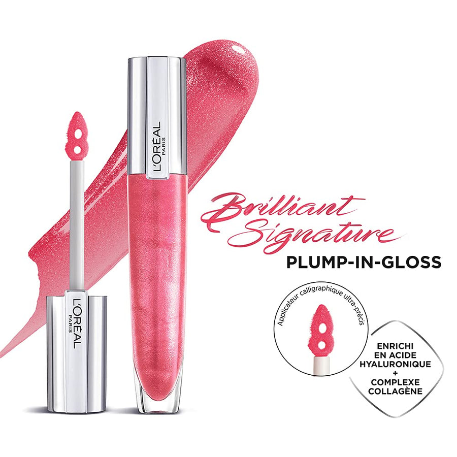 L'Oreal Paris Lip Gloss Plumping 7ml | Ramfa Beauty #color_406 I Amplify