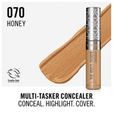 Rimmel Multi Tasker Concealer10ml, Covers up Blemishes,  Uneven Skintone, Brightens Dark Circles #color_070 Honey