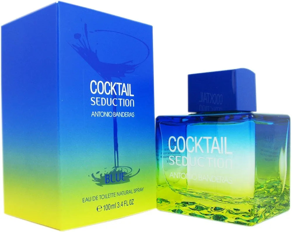 Cocktail Seduction Blue EDT For Men by Antonio Banderas 100ml