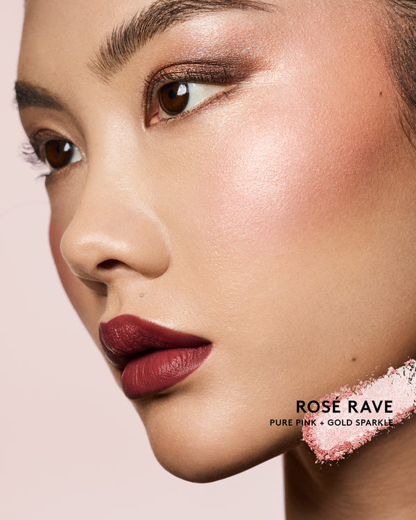 Diamond Bomb All-Over Diamond Veil Highlighter by Fenty Beauty #color_Rose Rave