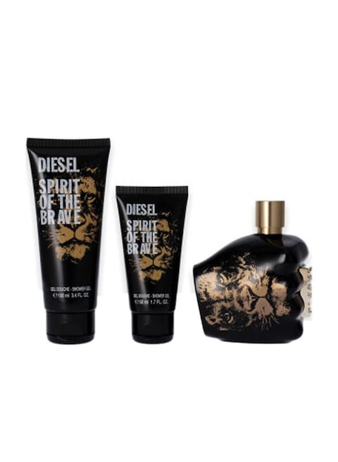 Diesel Spirit Of The Brave EDT Men Perfume Gift Set 125ml