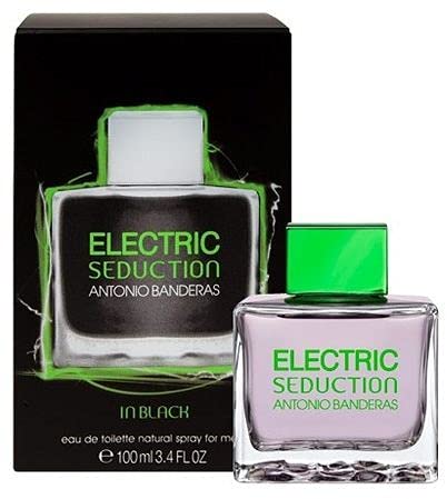 Electric Seduction in Black EDT For Men by Antonio Banderas 100ml