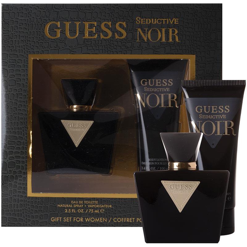 Guess Seductive Noir EDT (L) 75ml 2Pc Gift Set | Ramfa Beauty  