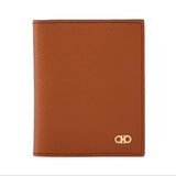 Ferragamo Gancini Credit Card Holder 661452 775662 Brown