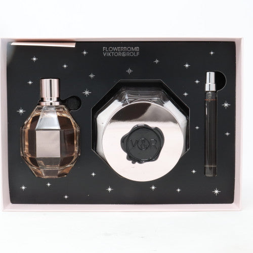 Flowerbomb Eau De Parfum 100ml Gift Set by Viktor & Rolf