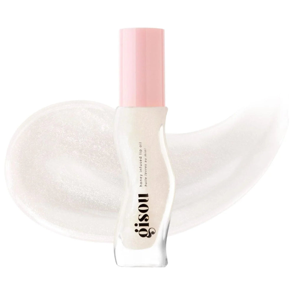 Gisou Honey Infused Lip Oil 8ml #color_Coconut Frost