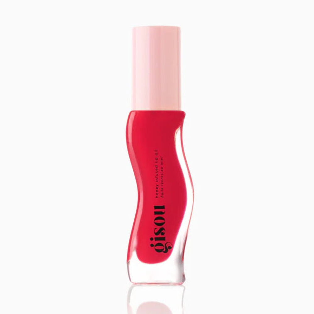 Gisou Honey Infused Lip Oil 8ml #color_Strawberry Sorbet