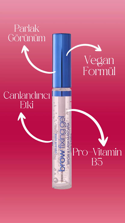 Golden Rose Brow Fixing Gel Brow & Lash Mascara 11ml