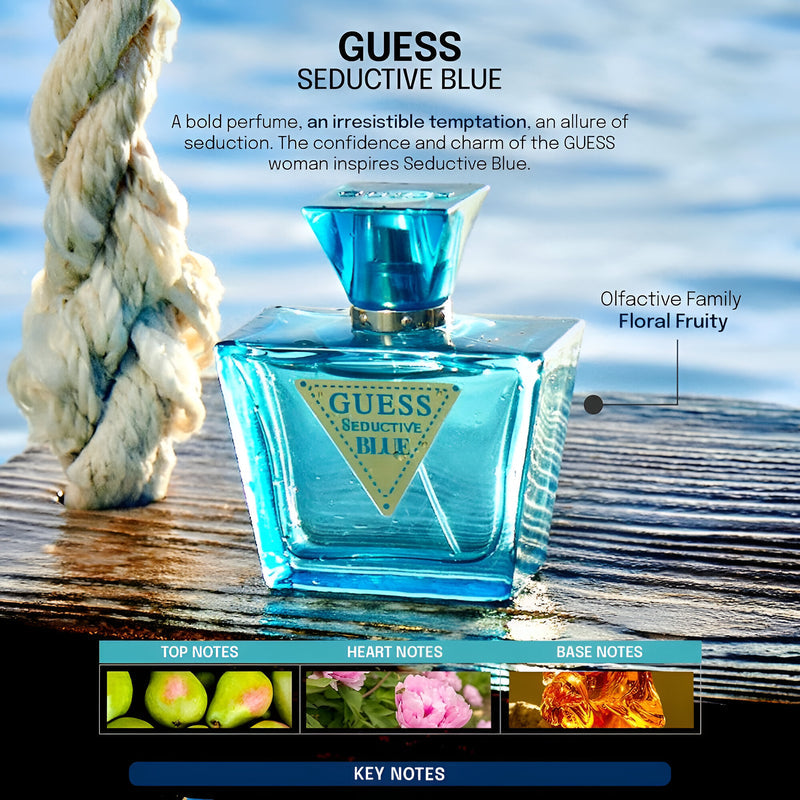 Guess Seductive Blue Eau de Toilette for Women 75ml
