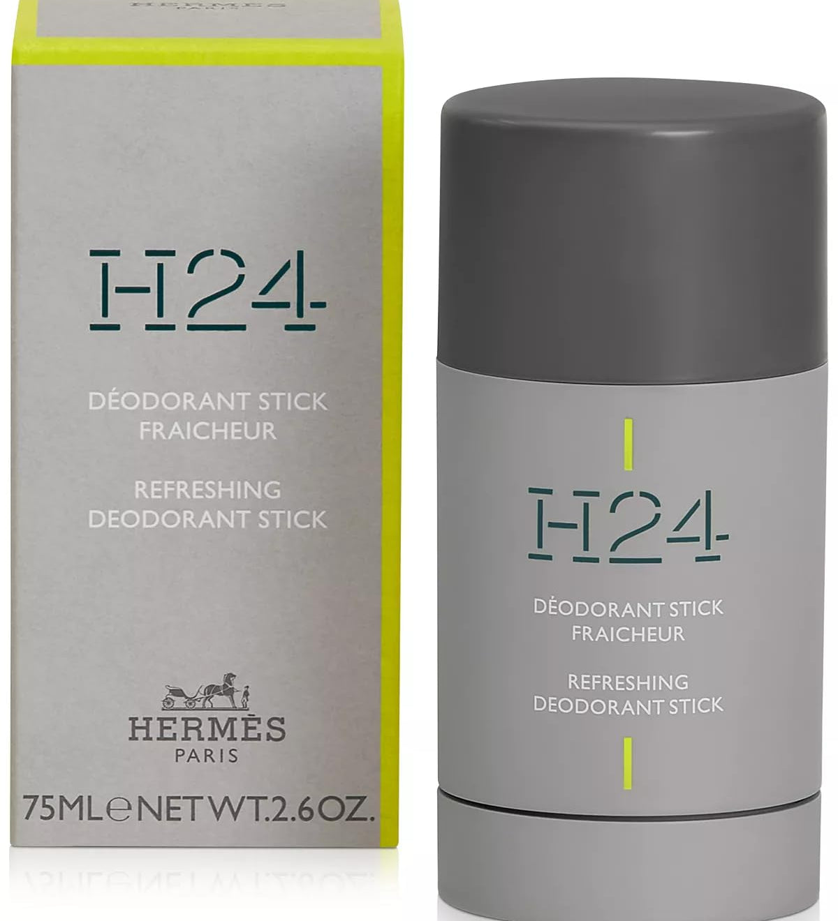 Hermes H24 Refreshing Stick Deodorant 75ml