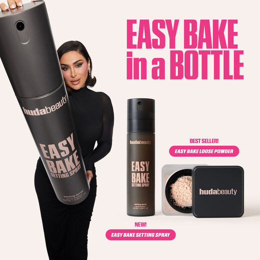 Huda Beauty Easy Bake Setting Spray with 16 Hour Wear 100ml