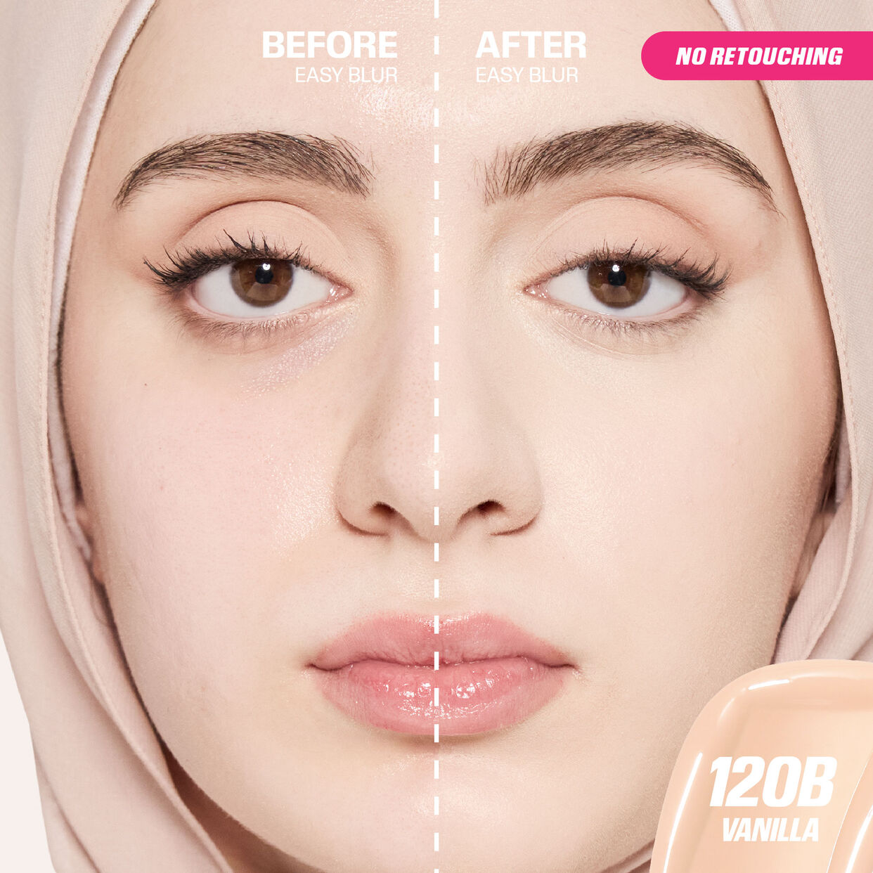 Huda Beauty Easy Blur Natural Airbrush Foundation 30ml